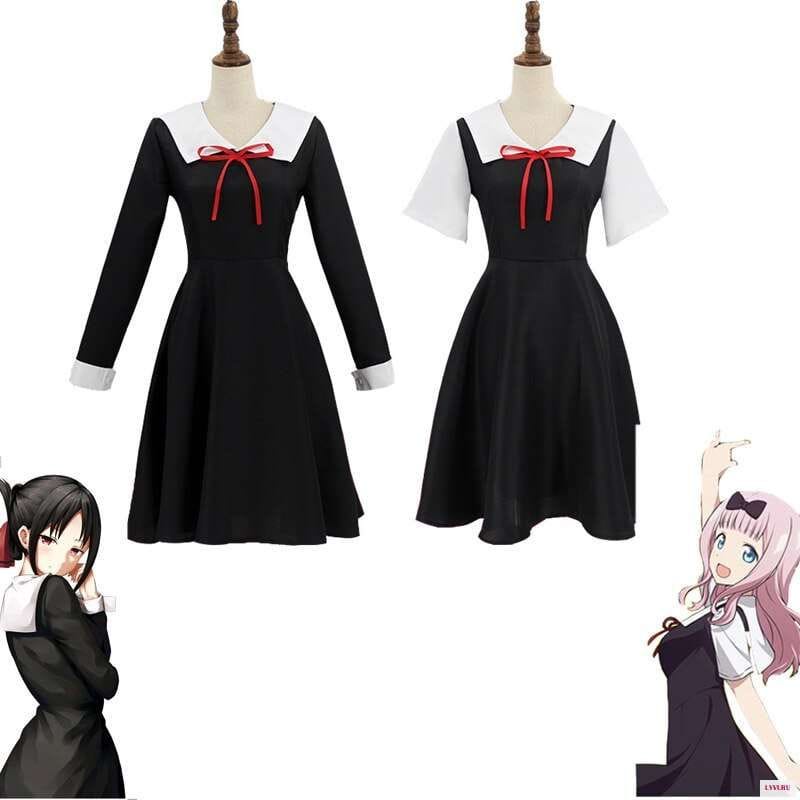 TBI Japanese Costume Kaguya-sama Love is War Cosplay Seifuku Costume Shinomiya Cosplay Anime School Uniform Seragam Sekolah Jepang