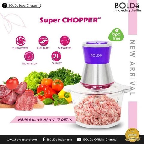 BOLDe Food CHOPPER Original Garansi