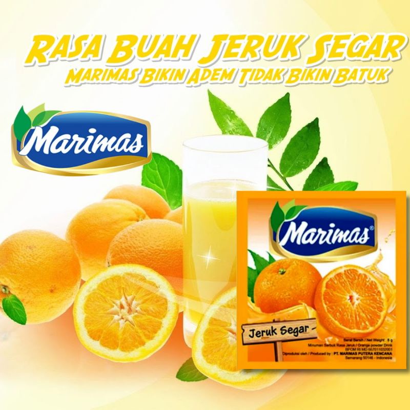 

Marimas Powder Drink Renceng 10 Sachet All Variant