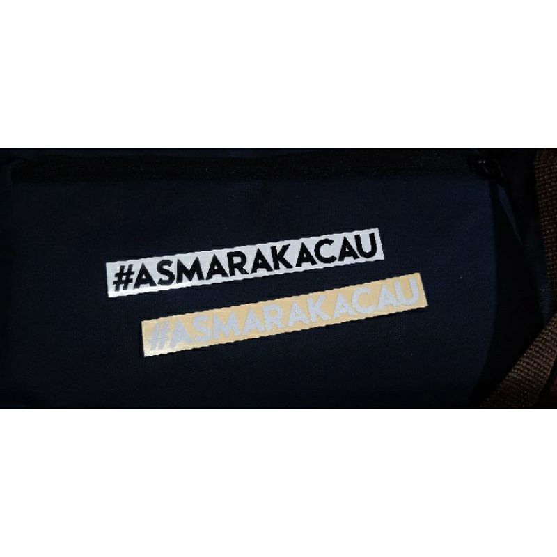 

cutting stiker asmarakacau