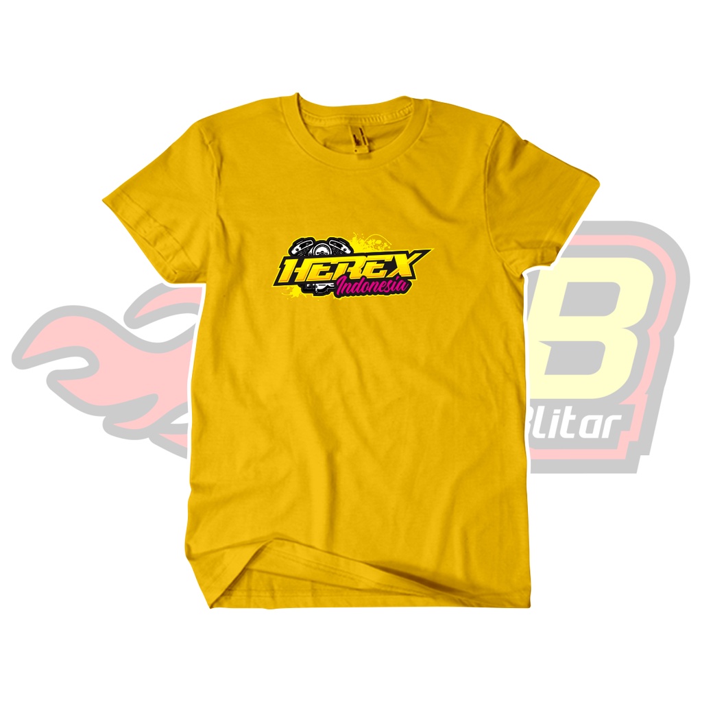 Kaos Racing Sponsor Motor Kualitas Distro  - Herex Indonesia