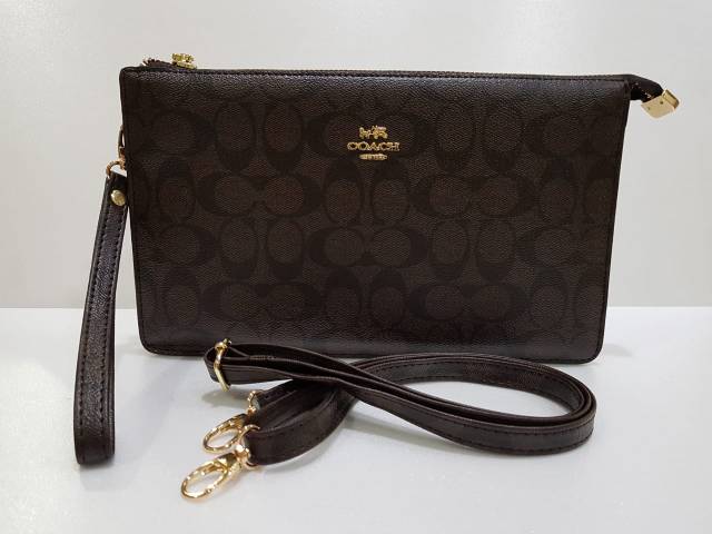 clutch coach 6563  selempang signature 3 ruang,