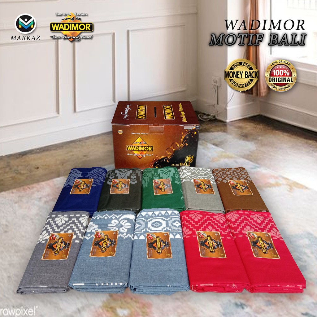SARUNG TENUN WADIMOR MOTIF BALI / SARUNG TENUN WADIMOR / SARUNG WADIMOR BALI