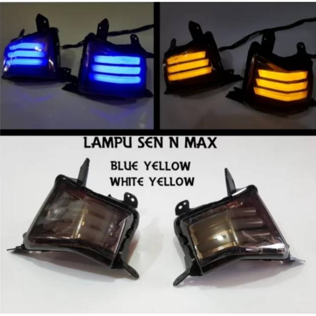 lampu sen depan nmax old led sen kuning led senja biru senja merah senja putih