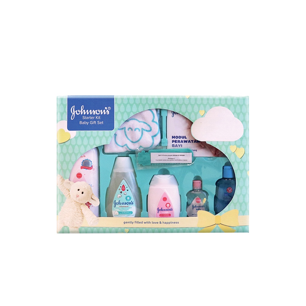 Johnsons Gift Box  Starter Kit + Bubble Wrap / Toko Makmur Online