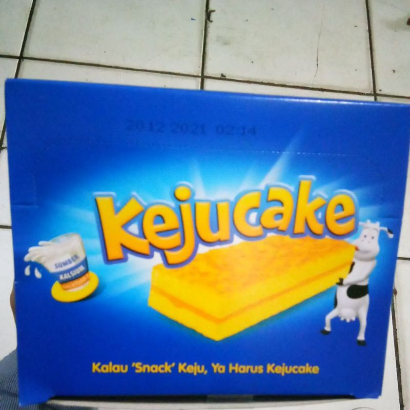 

Keju Cake Bolu Lembur dibalut keju