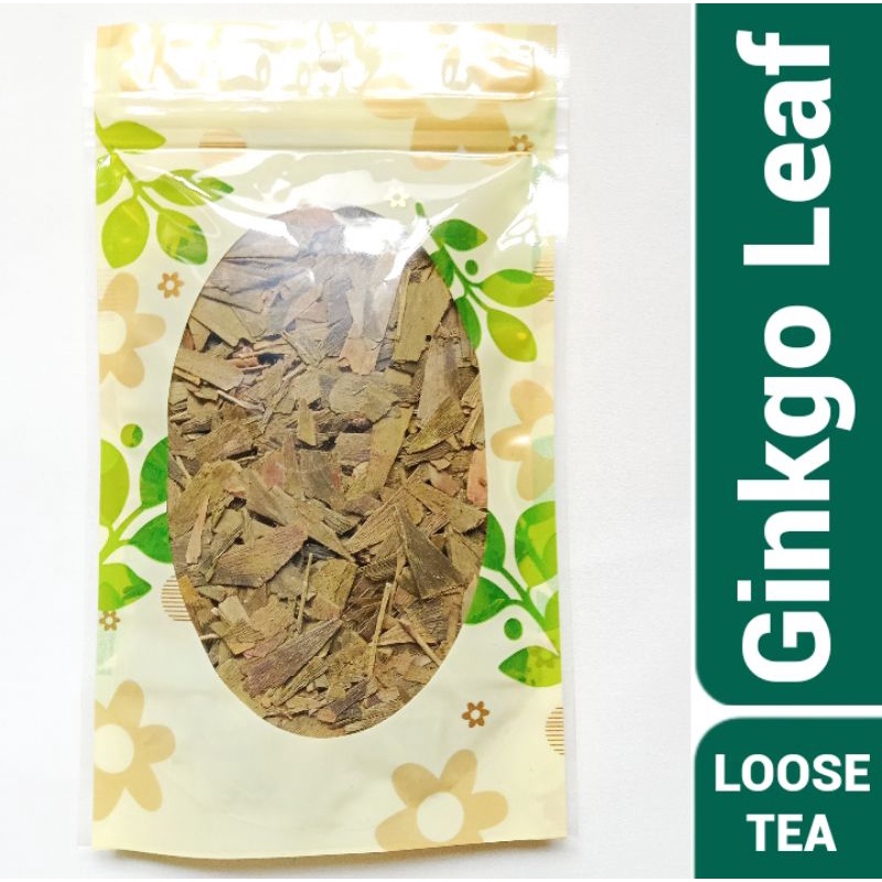 GINKGO LEAF TEA / GINKGO BILOBA TEA LOOSE LEAF DRIED HERB (25g)