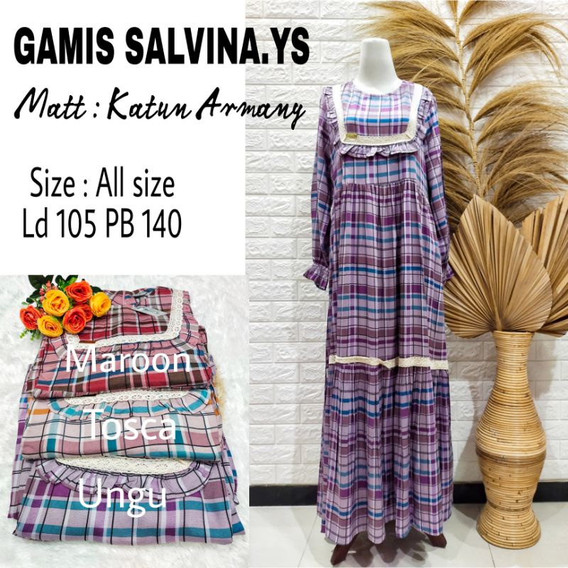 GAMIS SALVINA.YS MOTIF KOTAK