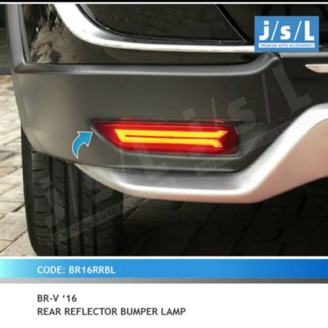 Lampu reflektor belakang BRV/ rear reflektor bumper lamp jsl