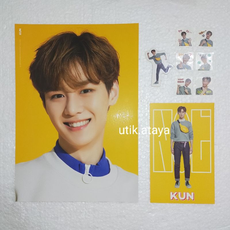 sg19 set kun a4 poster nct