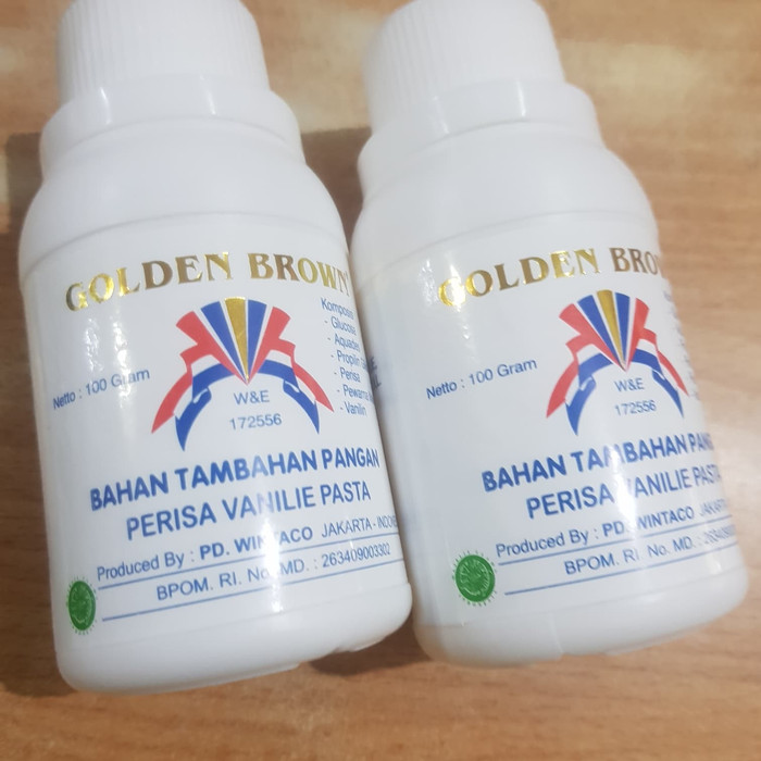 

Golden Brown Vanilie pasta 100gr