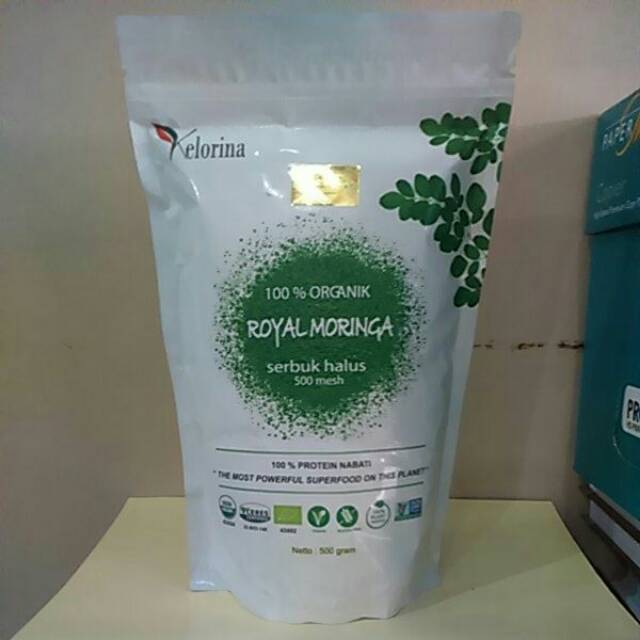 

Bubuk daun kelor Royal Moringa 500 gr