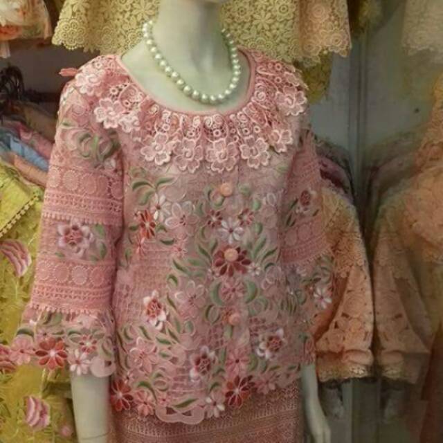Baju brokat Pink Boutique Shopee Indonesia Baju brokat Pink Boutique Shopee Indonesia