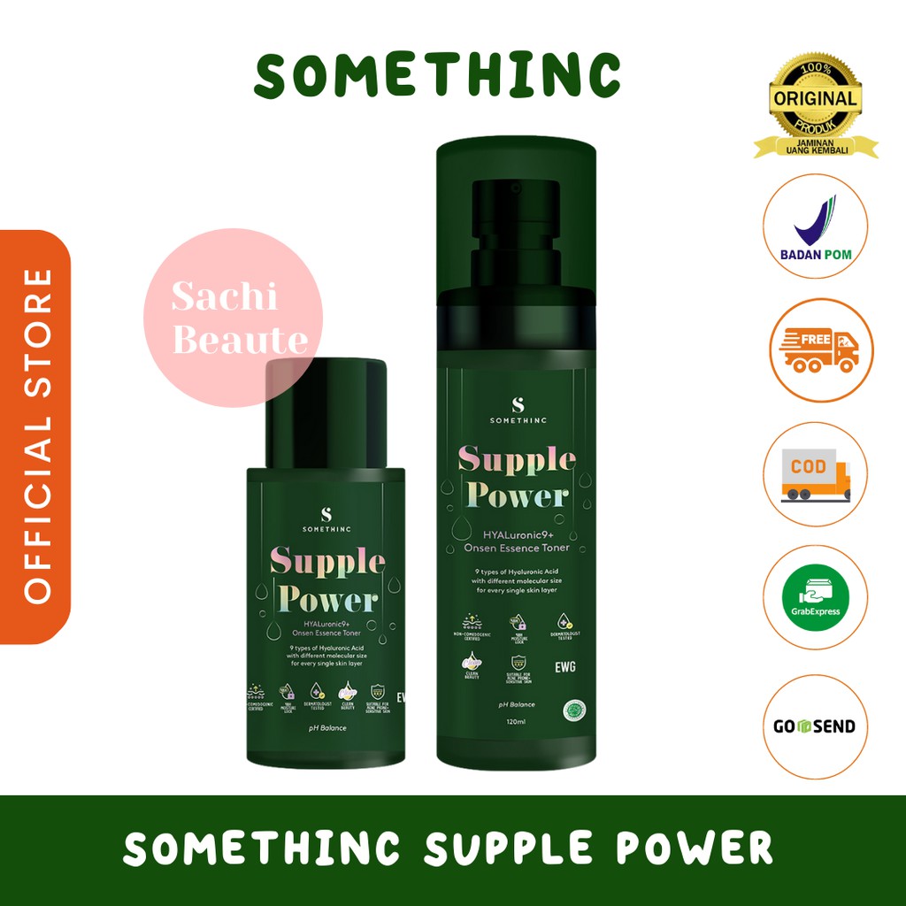 SOMETHINC SUPPLE POWER Hyaluronic9+ Onsen Essence Toner