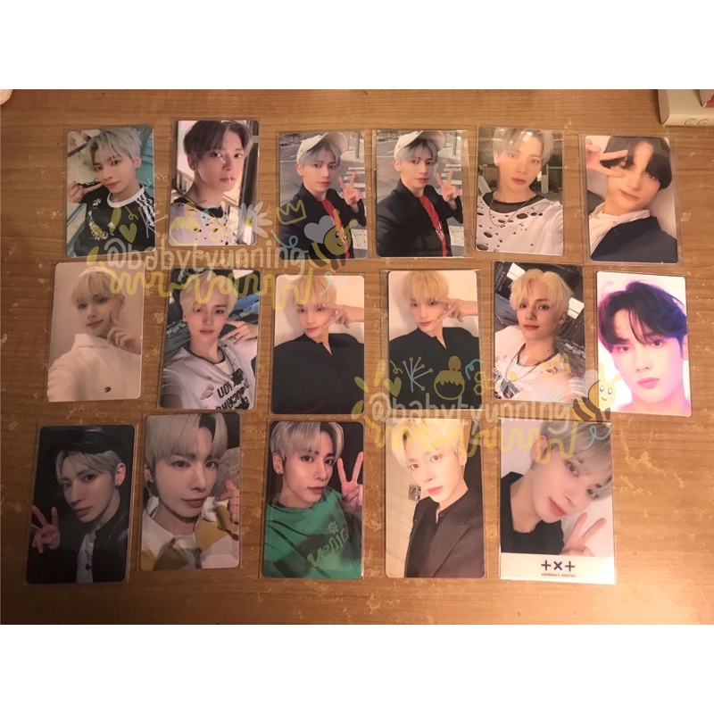 PC LUCKY DRAW FIGHT OR ESCAPE & FREEZE TAEHYUN HUENINGKAI NAVER, POB WEVERSE, RENEWAL JAPAN