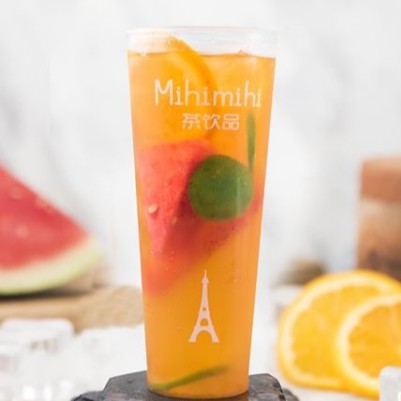 

Mihimihi Fruitea Series Fruitea Mix (Orange + Watermelon + Tea) 700ml