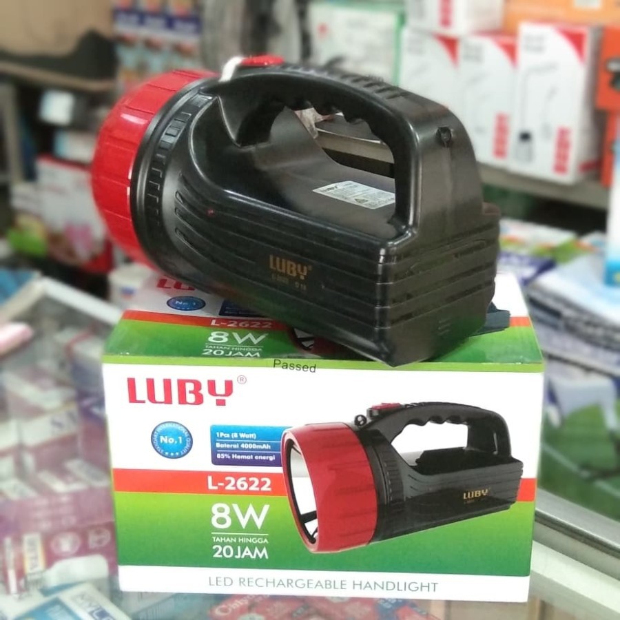 LAMPU SENTER LUBY L-2622 8W