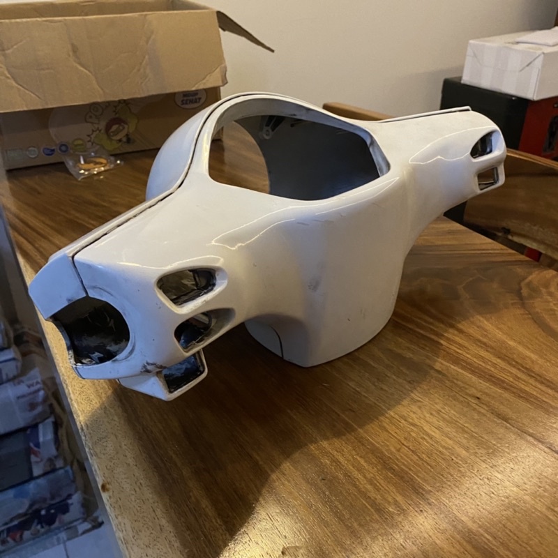 Batok Vespa LX set depan belakang original Piaggio copotan