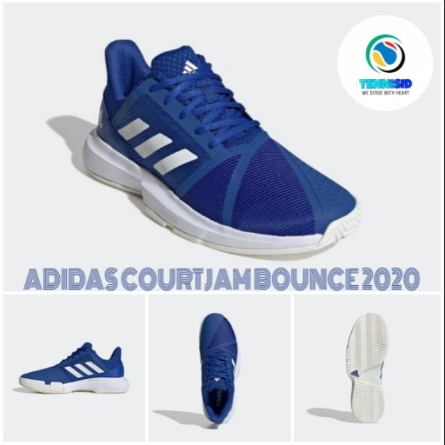 Sepatu Tenis Tennis ADIDAS COURTJAM BOUNCE - Blue