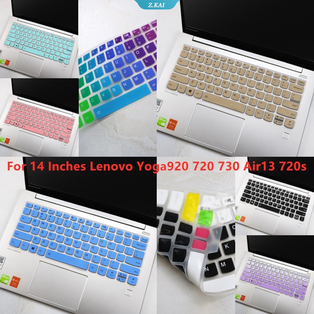 Skin Silikon Cover Pelindung Keyboard Laptop 13.3 &quot;Anti Air Untuk Lenovo Yoga920 720 730 Air13 720s (ZK)