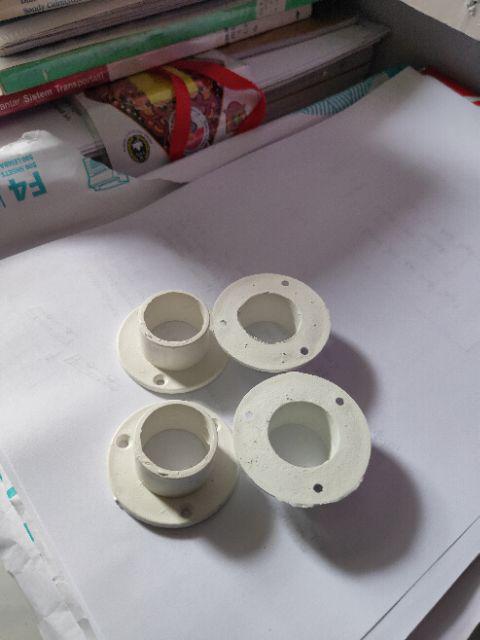 Bracket Kuping Pvc Gantungan Lemari 1