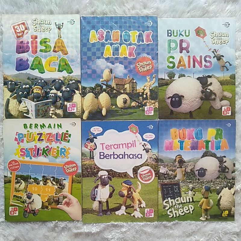 Obral Buku Aktivitas Shaun The Sheep