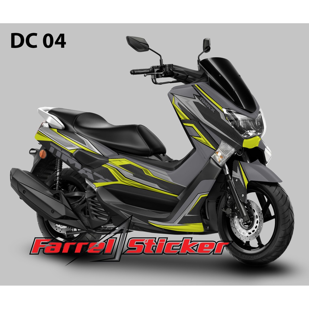 stiker decal sticker nmax dc 04