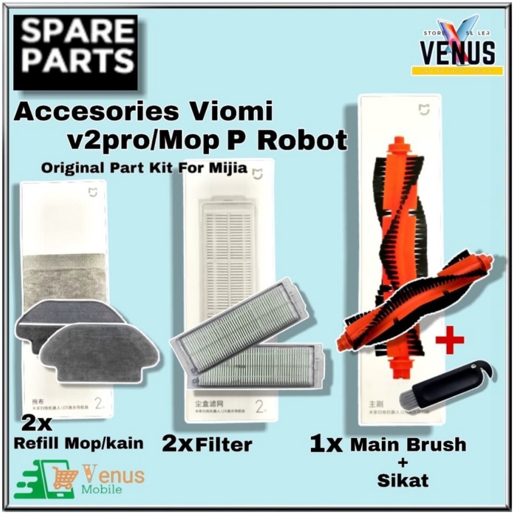 Accesories for Viomi V2 Pro / Viomi v3 / Mop P Refill SparePart