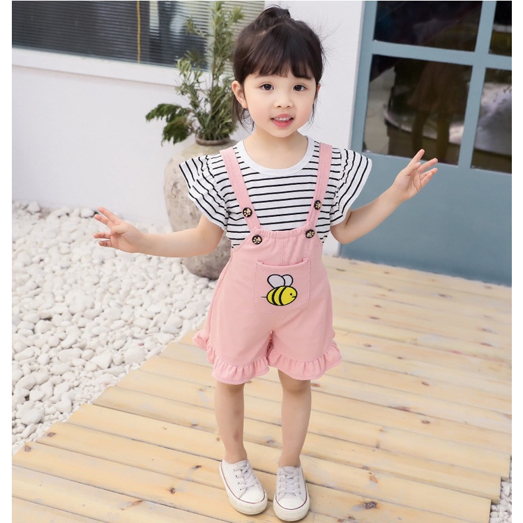 HappyOliver ANSOP HEALTHY BEE 1902 EBV Baju Anak Laki Laki Perempuan Import Model Jumpsuit Overal