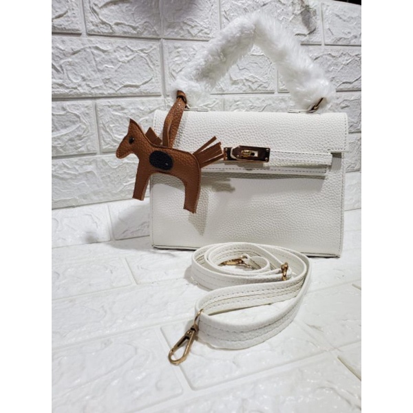 RLY TAS SELEMPANG *HORSE BULU* PREMIUM/SLINGBAG/HANDBAG