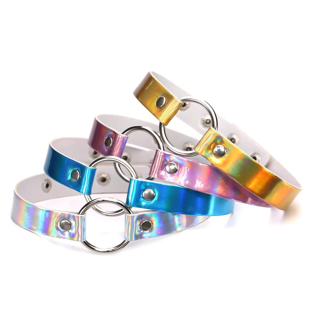 KALUNG / BRACELET / GELANG / CHOKER 41 RING METALLIC (PER PC)