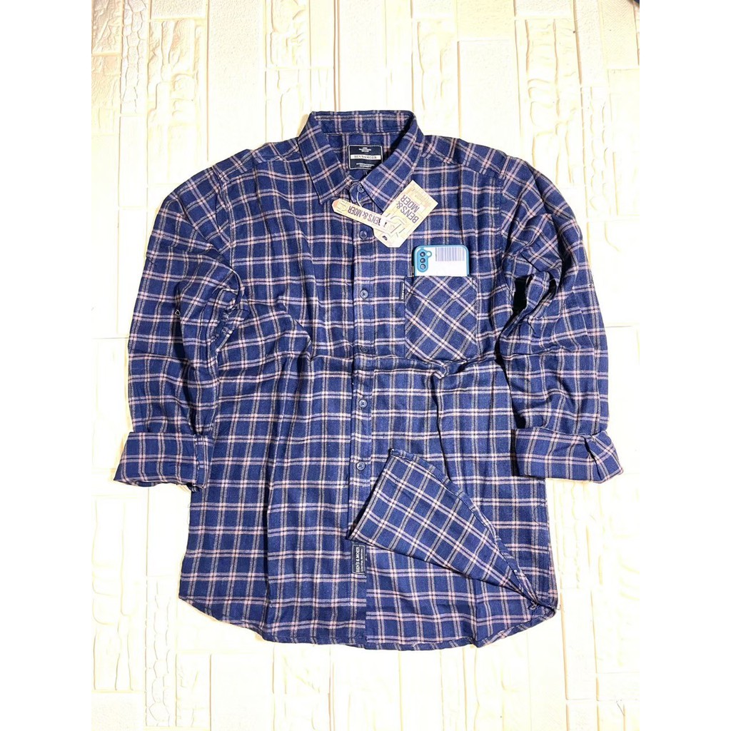 TERMURAH   BRILL EIGHTY EIGHT FLANEL |KEMEJA FLANEL  BRILL EIGHTY EIGHT PREMIUM #17