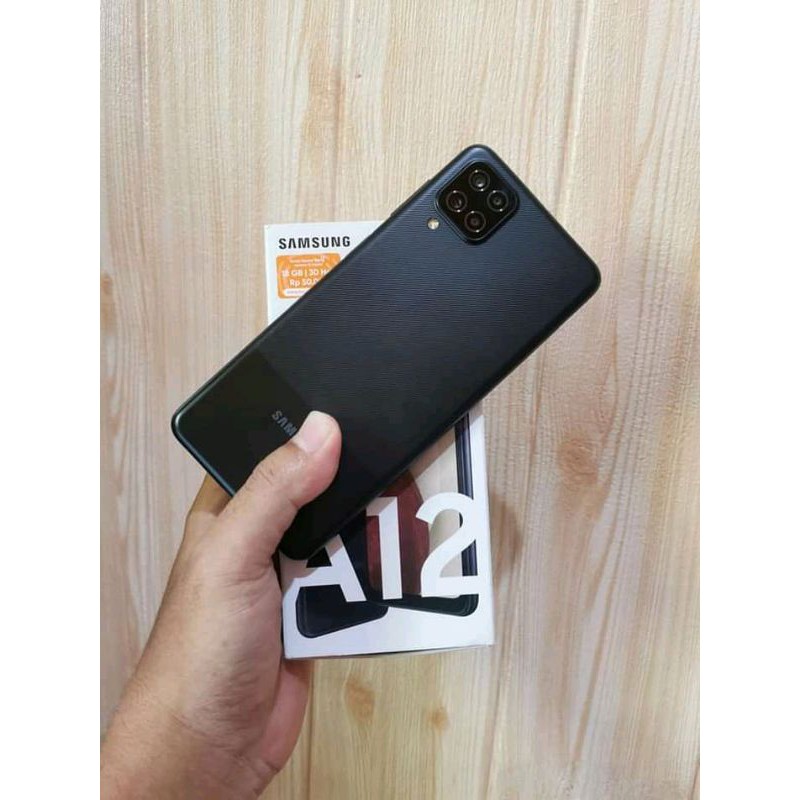 Samsung A12 Ram 6 128 Second Like New Garansi Masih Panjang Shopee Indonesia