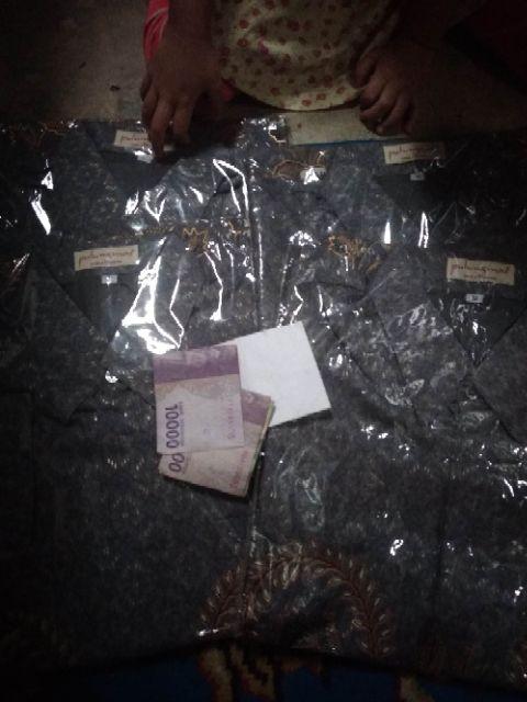 Semi Sutra Sanwos Premium - Kemeja Batik Licin Dan Kilau Terbaru - Harga Terbaik