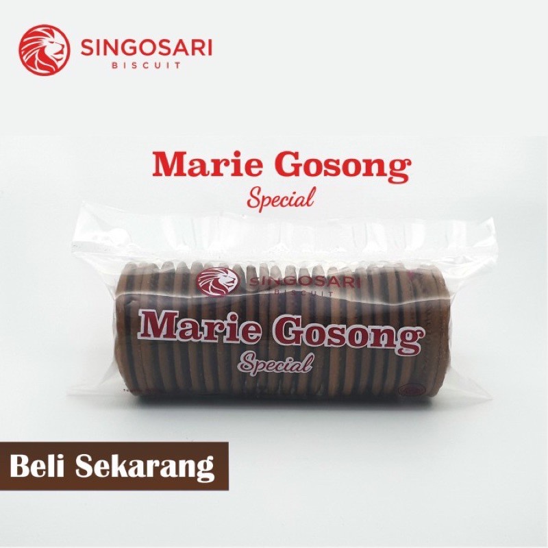 

Biskuit Marie Gosong Spesial merek Singosari