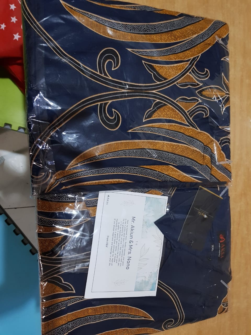 Hem Pendek Aksa Batik Melviano Gracelia