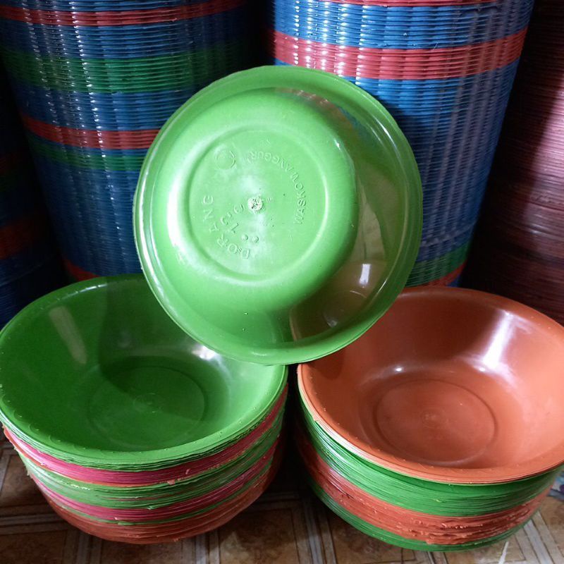 Aneka Ceting Ecer/ Baskom Hajatan / Baskom Nasi / Tempat nasi hajatan / Mangkuk plastik