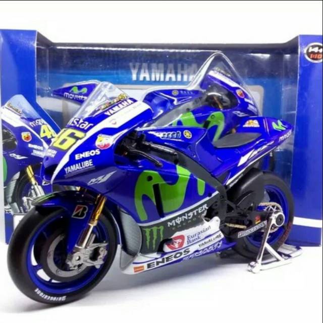 Diecast Maisto 1:10 MotoGP Yamaha Movistar Rossi
