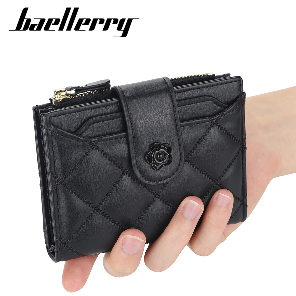 BAELLERRY N1821 Dompet Wanita Kecil Bahan Kulit PU Leather Premium WATCHKITE WKOS