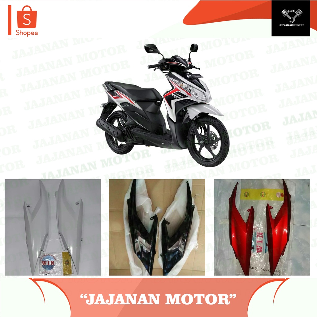 Cover Body Belakang Body Samping Vario Techno 110 Cbs Karbu Warna Putih Hitam Violet Merah Maroon Ma