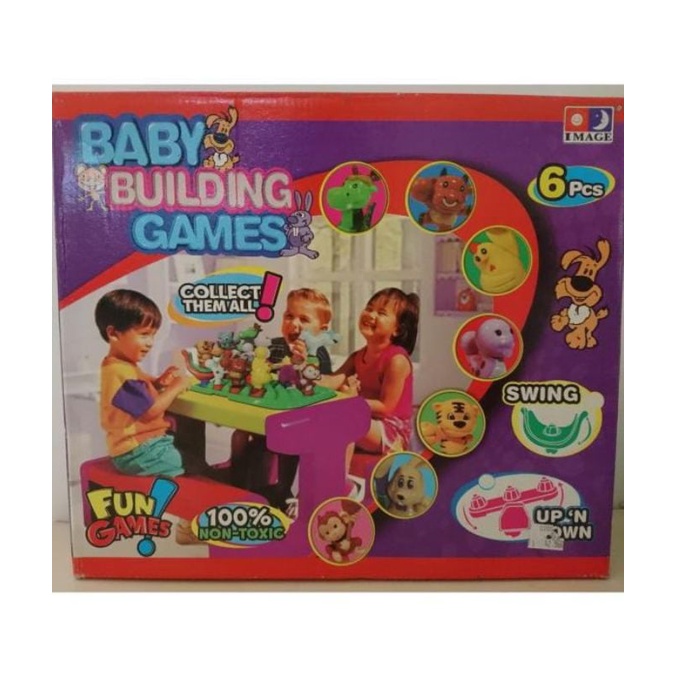 Mainan Edukasi Puzzle Block Baby Building Games Murah