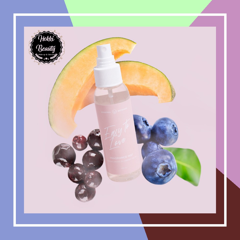 Mineral Botanica Fragrance Season Series - 100ml - MIST EASY TO LOVE - MIST BERRY BLOSSOM - FLORAL - FOREVER - FRUIT BURST - DANCING RAIN