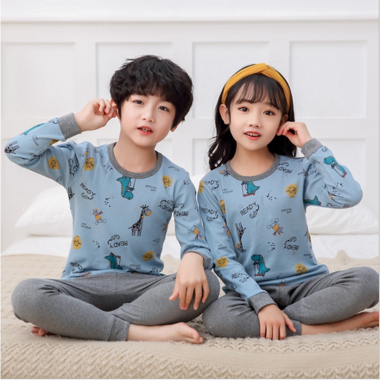 BAJU ANAK SETELAN BAJU TIDUR PIYAMA /  BAJU ANAK LAKILAKI BAJU ANAK PEREMPUAN