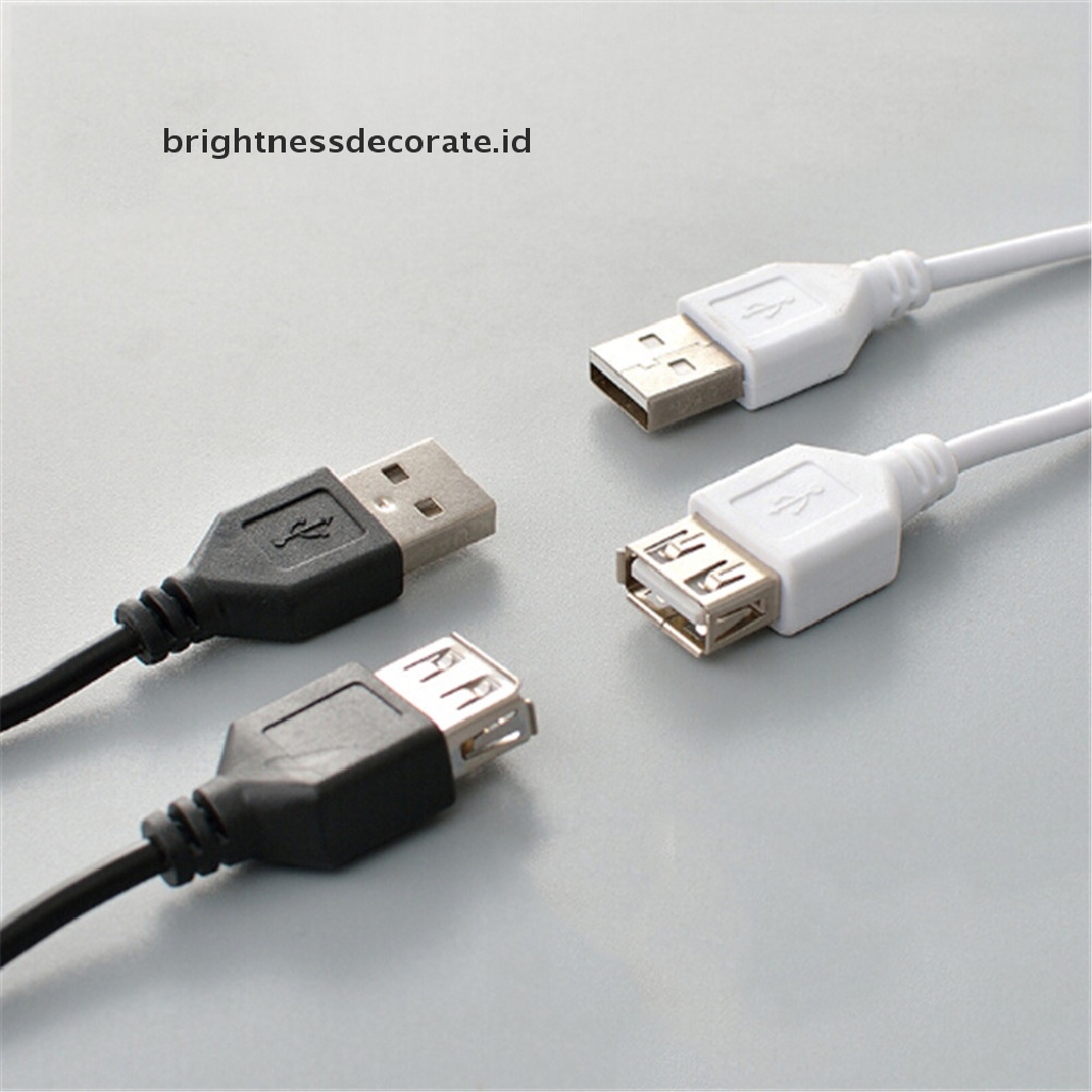 (Birth) Kabel Extension Usb 2.0 Male Ke Female Panjang 1.5m Dengan Ring Magnetik