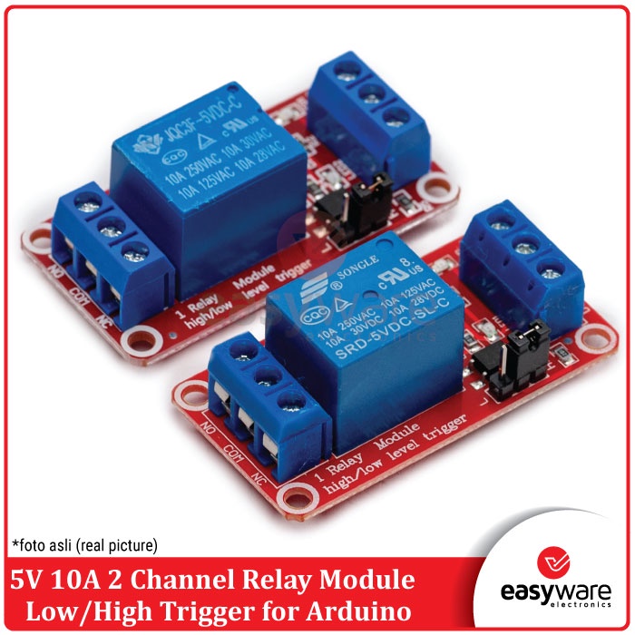 Relay module 5V 1 channel high and low trigger