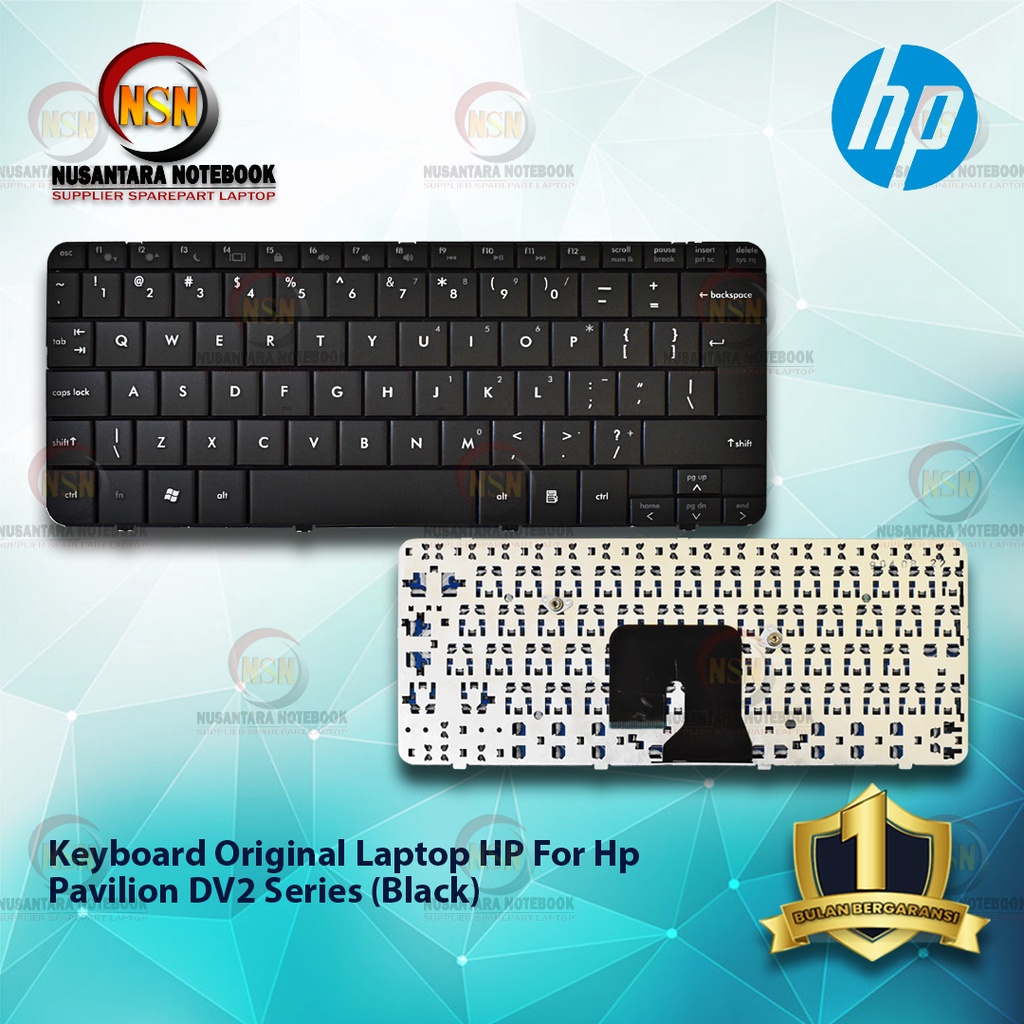 Keyboard Original Laptop Hp For HP Pavilion DV2 Series Black