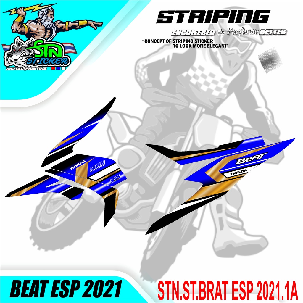 STIKER MOTOR BEAT ESP 2021.01
