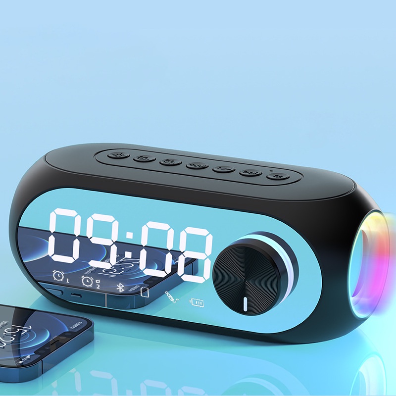 Speker Bluetooth 5.2 Portable Jam Alarm LP-2S 1200mAh - ACS