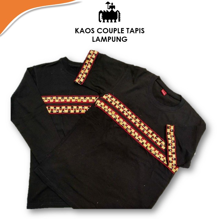LAMPUNG ETHNICA OFFICIAL - TAPIS LAMPUNG ASLI  -LAMPUNG ETHNIC - COUPLE KAOS TAPIS LAMPUNG