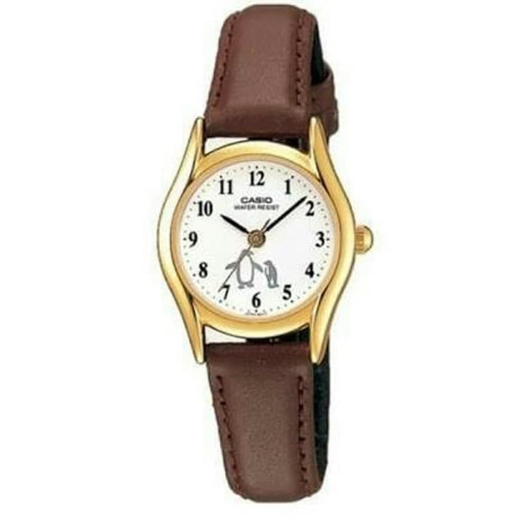 CASIO LTP-1094Q-7B6RDF - Jam Tangan Wanita - Coklat